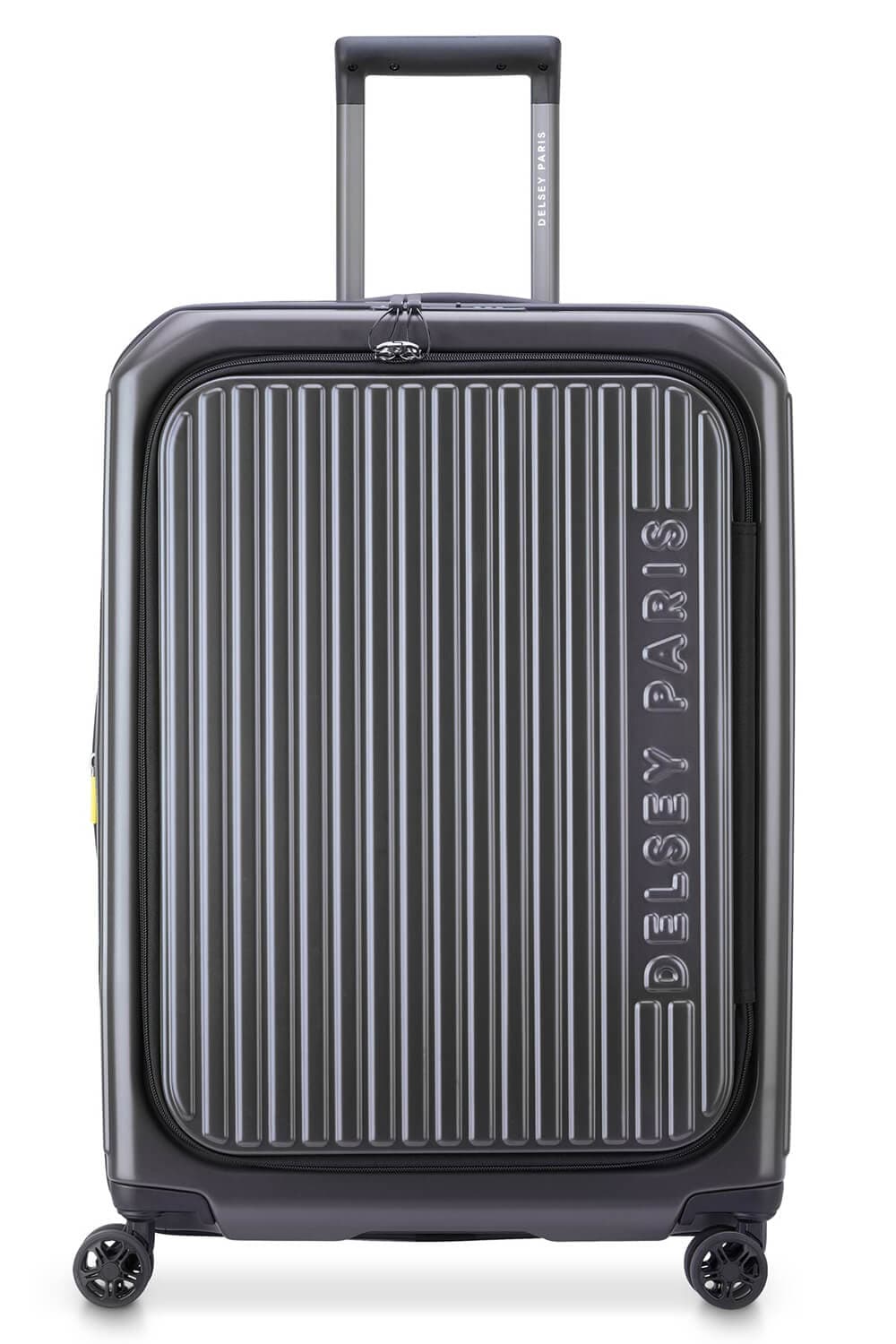 Чемодан с уникальным открыванием Delsey 002173814 Securitime Zip 4DW Trolley M 66 см Expandable