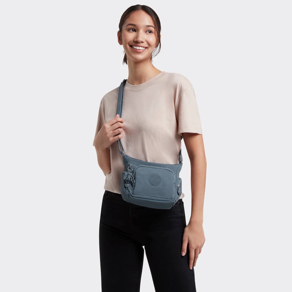 Женская сумка кросс-боди Kipling KI3057V35 Gabbie Mini Crossbody Bag Brush Blue