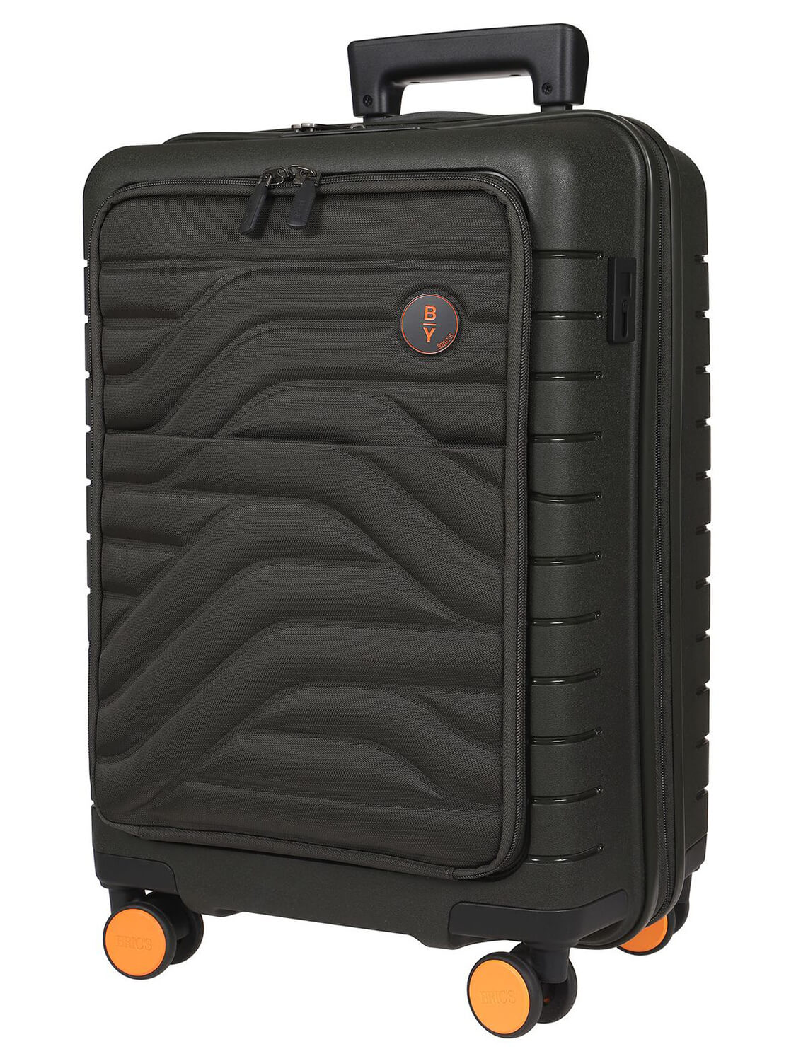 Чемодан BY by Bric's B1Y08428 Ulisse Cabin Spinner with Pocket S 55 см 15.6″ Expandable USB