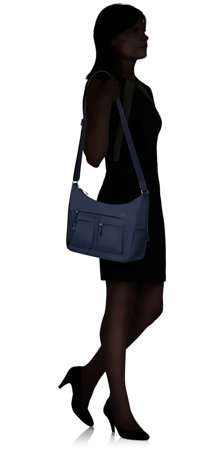 Большая женская сумка Samsonite KJ6*019 Move 4.0 Shoulder Bag M+2 Pockets