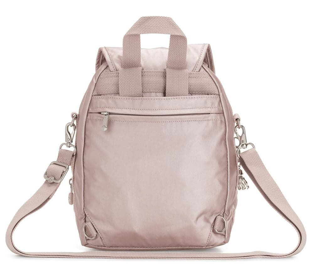 Женская сумка-рюкзак Kipling K23512G45 Firefly Up Small Backpack Metallic Rose