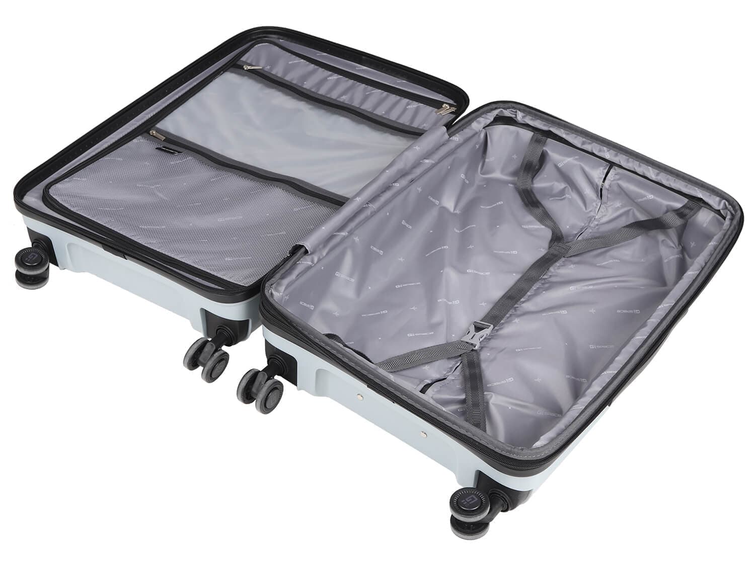 Чемодан-мобильный офис GSpace 119FOCPRO-S Focus Pro Spinner S 55 см 17" USB