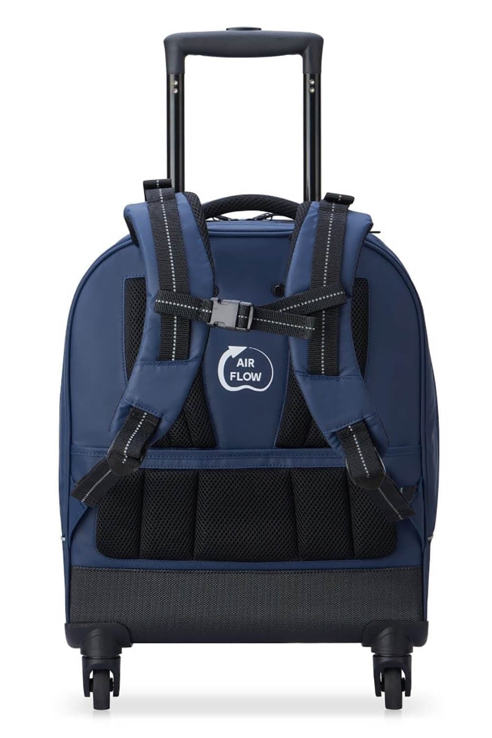 Школьный рюкзак на колесах для мальчиков Delsey Academie 003389453 4 Wheel Vertical Backpack 15.6″