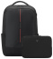 Рюкзак для ноутбука Roncato 412290 Clayton Laptop Backpack 17″ USB 412290-99 99 Black/Red - фото №4