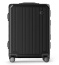 Чемодан алюминиевый на защелках Echolac CTA148-25 Shogun Classic M 68 см 1119T1148199250 Black - фото №4