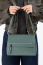 Женская сумка кросс-боди Ego Favorite 25-9912 из натуральной кожи 25-9912 Оливковый - фото №10