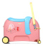 Детский чемодан-каталка с поворотными колесами Samsonite CT2-90001 Dream Rider Deluxe Elephant Pink CT2-90001 90 Elephant Pink - фото №9