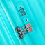 Чемодан на колесах с амортизаторами Eberhart 03L*428 Lotus Spinner L 77 см 03L-024-428 024 Tiffany Blue - фото №7