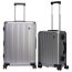 Чемодан алюминиевый на защелках Echolac CTA148-25 Shogun Classic M 68 см 1119T1148921250 Dark Grey - фото №12