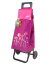 Хозяйственная сумка-тележка Garmol 212BS FW Flower Power на шасси Basic 212BS FW C-598 C-598 Фиолетовый/Фуксия - фото №1