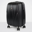 Чемодан с весами, портпледом, амортизаторами и стопором Eberhart 07L*424 Lotus 2.0 M 68 см Exp 07L-009-424 009 Black - фото №1