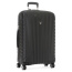 Чемодан премиум с кожаной отделкой Roncato 5222 E-Lite M Trolley 72 см 5222-0101 0101 Black - фото №1