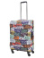 Чехол на средний чемодан Eberhart EBH400-M License Plates Suitcase Cover M EBH400-M License Plates - фото №1