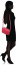 Женская сумка Samsonite KC5*002 Karissa 2.0 Pouch+Shoulder M KC5-20002 20 Raspberry Pink - фото №3