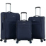 Чемодан на 4 колесах 4 Roads 6310 (20″) Spinner 55 см Expandable 6310 (20") Тёмно-синий - фото №14