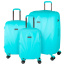 Чемодан на колесах с амортизаторами Eberhart 03L*420 Lotus Spinner S 55 см 03L-024-420 024 Tiffany Blue - фото №11
