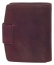 Кожаный женский кошелек Tony Perotti 781060 Bruciato 781060/24 Бордовый - фото №5