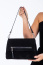 Замшевая женская сумка кросс-боди Ego Favorite 25-9912-Z 25-9912-Z Чёрный - фото №4