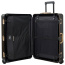 Алюминиевый чемодан на защелках Robinzon RA901-A Wellington Spinner L 76 см RA901-A-41 41 Retro Black - фото №2