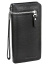Мужской кожаный клатч Diamond 407-30 407-30 Black Чёрный - фото №1