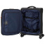 Чемодан-мобильный офис March M2988*52 Wall Street Spinner 55 см 17″ Expandable USB M2988-07-52 07 Black - фото №3