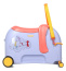 Детский чемодан-каталка делюкс Samsonite CT2-81001 Dream Rider Deluxe Elephant Lavend CT2-81001 81 Elephant Lavend - фото №9