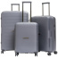 Чемодан на колёсах Robinzon RP122-3 Santorini Deluxe Spinner M 67 см RP122-3-55 55 Galaxy Grey - фото №11
