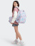 Женский рюкзак Kipling KI48512FW Seoul Large Backpack 15″ Aqua Flowers KI48512FW 2FW Aqua Flowers - фото №4