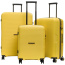 Чемодан на колёсах Robinzon RP121-2 Santorini Contrast Spinner L 77 см RP121-2-16 16 Sunflower Yellow - фото №11