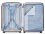 Чемодан Delsey 003859831 Freestyle 4DW Trolley Case XL 82 см Exp 00385983142 42 Sky Blue - фото №2