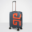 Чехол на средний чемодан Eberhart EBH207-M Suitcase Cover M EBH207-M Grey - фото №2