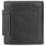Компактный кошелёк с кристаллами Сваровски Tony Perotti 903416 Swarovski Wallet 903416/1 1 Чёрный - фото №7