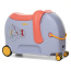 Детский чемодан-каталка делюкс Samsonite CT2-81001 Dream Rider Deluxe Elephant Lavend CT2-81001 81 Elephant Lavend - фото №1