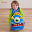 Детский чемодан Bouncie LG-14MT-B01 Cappe Upright 37 см Monster Blue LG-14MT-B01 Blue Blue Monster - фото №9