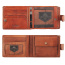 Мужской кошелек Tony Perotti 743370 Vintage 773370/3 3 Коньяк - фото №2