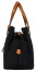 Маленькая женская сумка с 3 отделениями Bric's BXG45283 X-Collection X-Bag Small Shopper Bag BXG45283.101 101 Black - фото №6