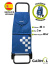 Складная хозяйственная сумка-тележка Garmol 230G2P Pocket на шасси G2P 230G2P Pocket C-852 C-852 Denim - фото №4