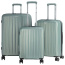 Чемодан на колёсах Robinzon RP3592-X Elba Deluxe Spinner M 65 см Exp RP3592-X-87 87 Mist Green - фото №14