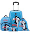 Детский набор чемодан, рюкзак, мешок и пенал Roncato 441011 Looney Tunes Kids Baby Trolley 46 см 441011-18 18 Sylvester - фото №1