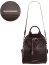Кожаный женский рюкзак-сумка Ego Favorite 30-0915 из натуральной кожи 30-0915 Коричневый - фото №3