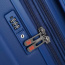 Чемодан на колесах с амортизаторами Eberhart 06R*424 Riviera Spinner M 66 см Exp 06R-011-424 011 Blue - фото №7