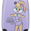 Детский набор чемодан, рюкзак, мешок и пенал Roncato 441010 Looney Tunes Kids Junior Trolley 50 см