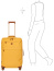 Чемодан Bric's с колесами Hinomoto BXL58139 X-Collection X-Bag 27″ Spinner With Frame 71 см BXL58139.227 227 Honey - фото №3