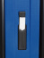 Чемодан на защелках Robinzon RP6803-C Cuba Spinner S 55 см RP6803-C-83 83 Navy Blue - фото №4