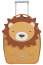 Детский чемодан Samsonite KD7*011 Happy Sammies Eco Upright 45 см Lion Lester
