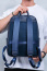 Кожаный мужской рюкзак Ego Favorite 06-1450 06-1450 Синий - фото №10