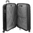 Чемодан премиум с кожаной отделкой Roncato 5221 E-Lite L Trolley 80 см 5221-0101 0101 Black - фото №2