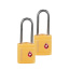 Замок с ключами Samsonite CO1*039 Travel Accessories Key Lock TSA X2 CO1-06039 06 Sunflower - фото №3