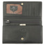 Женский классический кошелёк Tony Perotti 331049L Italico из натуральной кожи 331049L/1 1 Чёрный - фото №2