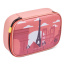 Пенал школьный большой для девочек Delsey Academie 003389175 Pencil Box Large Size 00338917519 19 Pink - фото №1